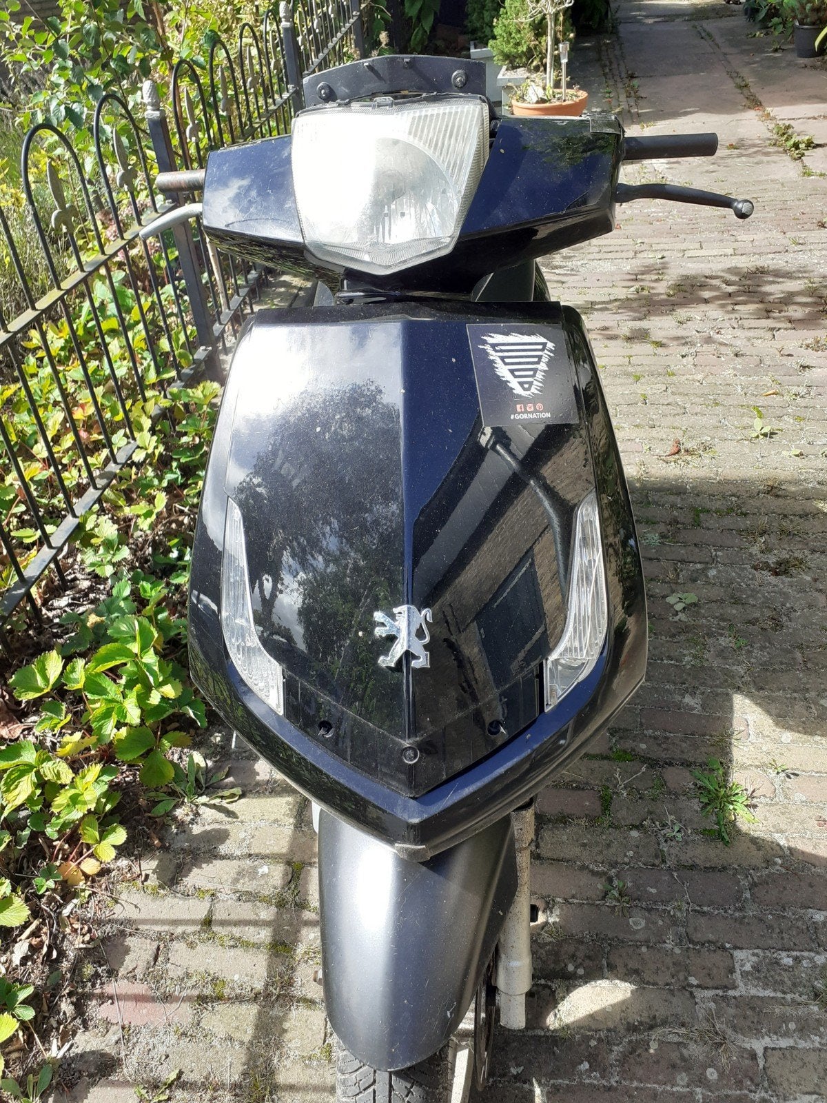 Peugeot Vivacity scooter - Zwart, 2010, Ophalen, Gebruikt, Overige modellen, 49 cc
