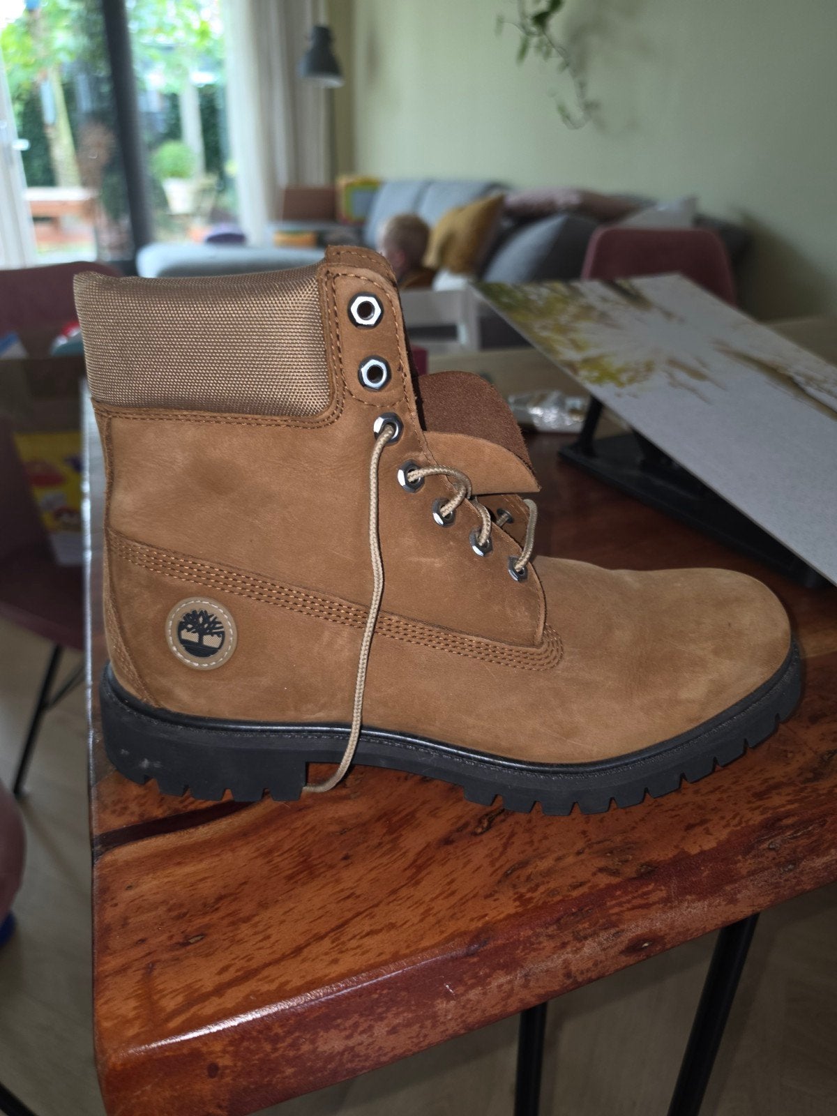 Timberland 6 inch Waterproof Boots - Zo goed als nieuw, Bruin, Timberland, Boots, Ophalen of Verzenden