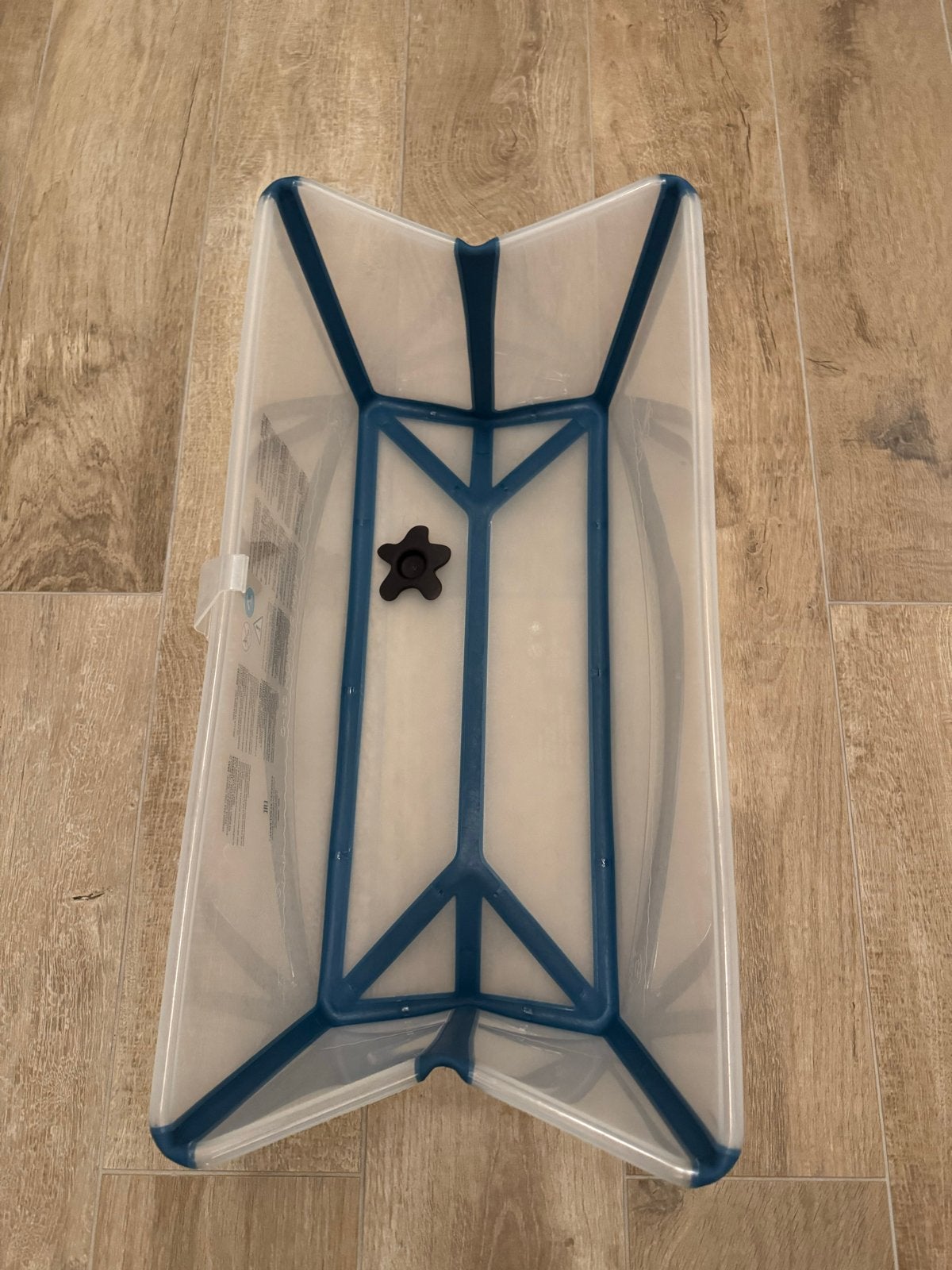 Stokke Flexi Bath opvouwbaar babybadje met baby support, Kinderen en Baby's, Overige merken, Ophalen of Verzenden, Zo goed als nieuw