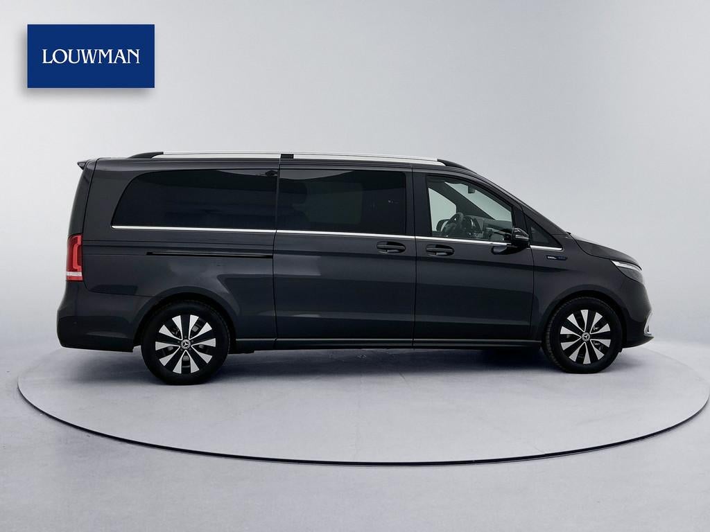 Mercedes-Benz EQV 300 L3 90kWh DC Burmster Dubbele cabine Gr, Auto's, Adaptive Cruise Control, Gebruikt, Zwart, Met garantie (alle)