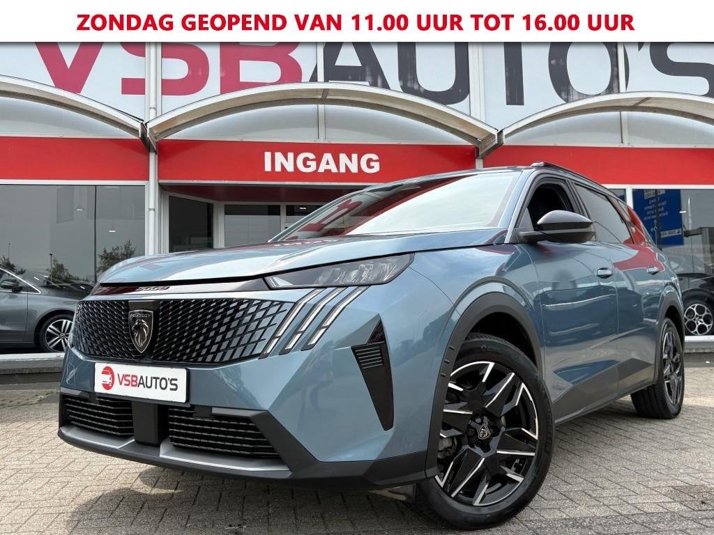 Peugeot 5008 1.2 HYBRID 145PK AUT. ALLURE NW-MODEL 7-PRS LED, Auto's, Peugeot, Bedrijf, ABS, Adaptive Cruise Control, Airbags