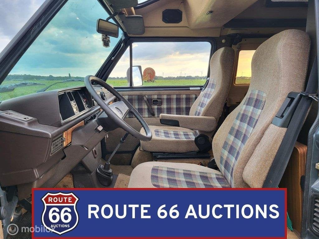 Volkswagen T3 Dehler Camper | 1985 | Route 66 Auctions, Auto's, Overige carrosserieën, Volkswagen, Zwart, Bedrijf