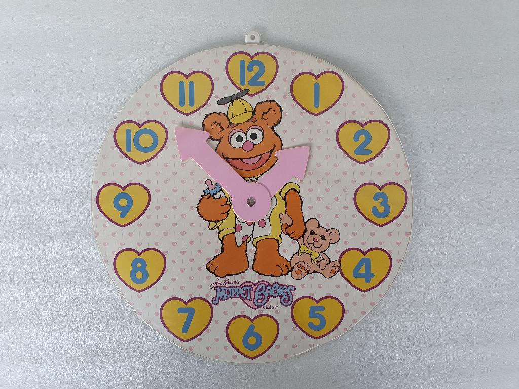 Muppet Babies: Leerklok Fozzie Bear (ha! 1987), Ophalen of Verzenden, Gebruikt, Tv, Overige typen