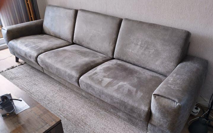 z.g.a.n. grote 4 zits bank (295cm) 3 jaar oud + vlekgarantie, Huis en Inrichting, Banken | Bankstellen, Ophalen, 250 tot 300 cm
