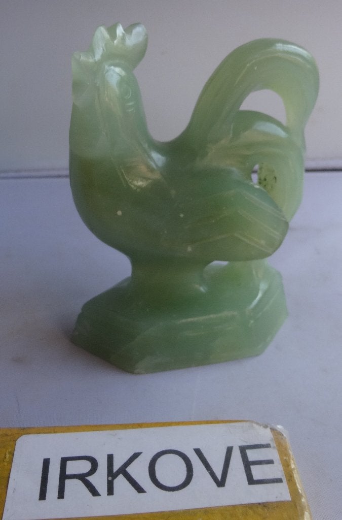 FRAAIE HAAN VAN JADE * Chinees *, Minder dan 20 cm, Verzenden, Overige materialen, Beeld