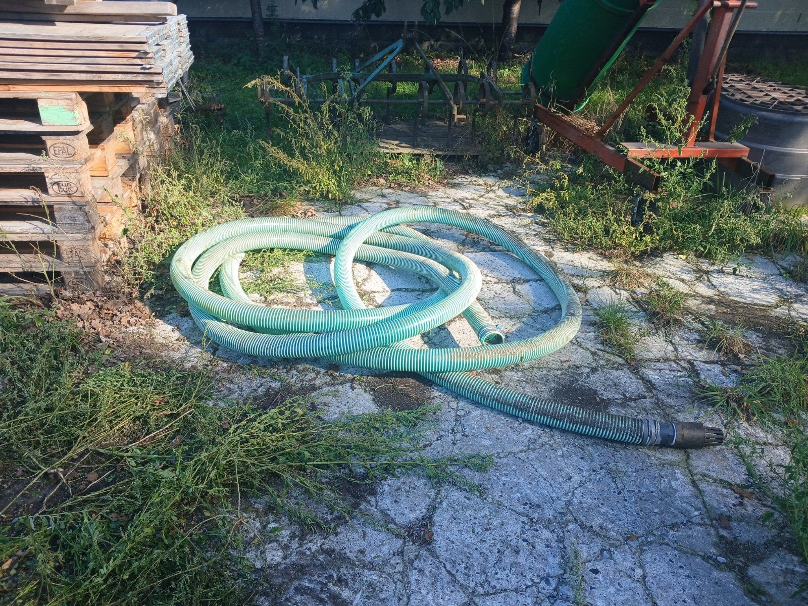 15 meter zuigslang met voetklep, Ophalen, Gebruikt, Overige typen