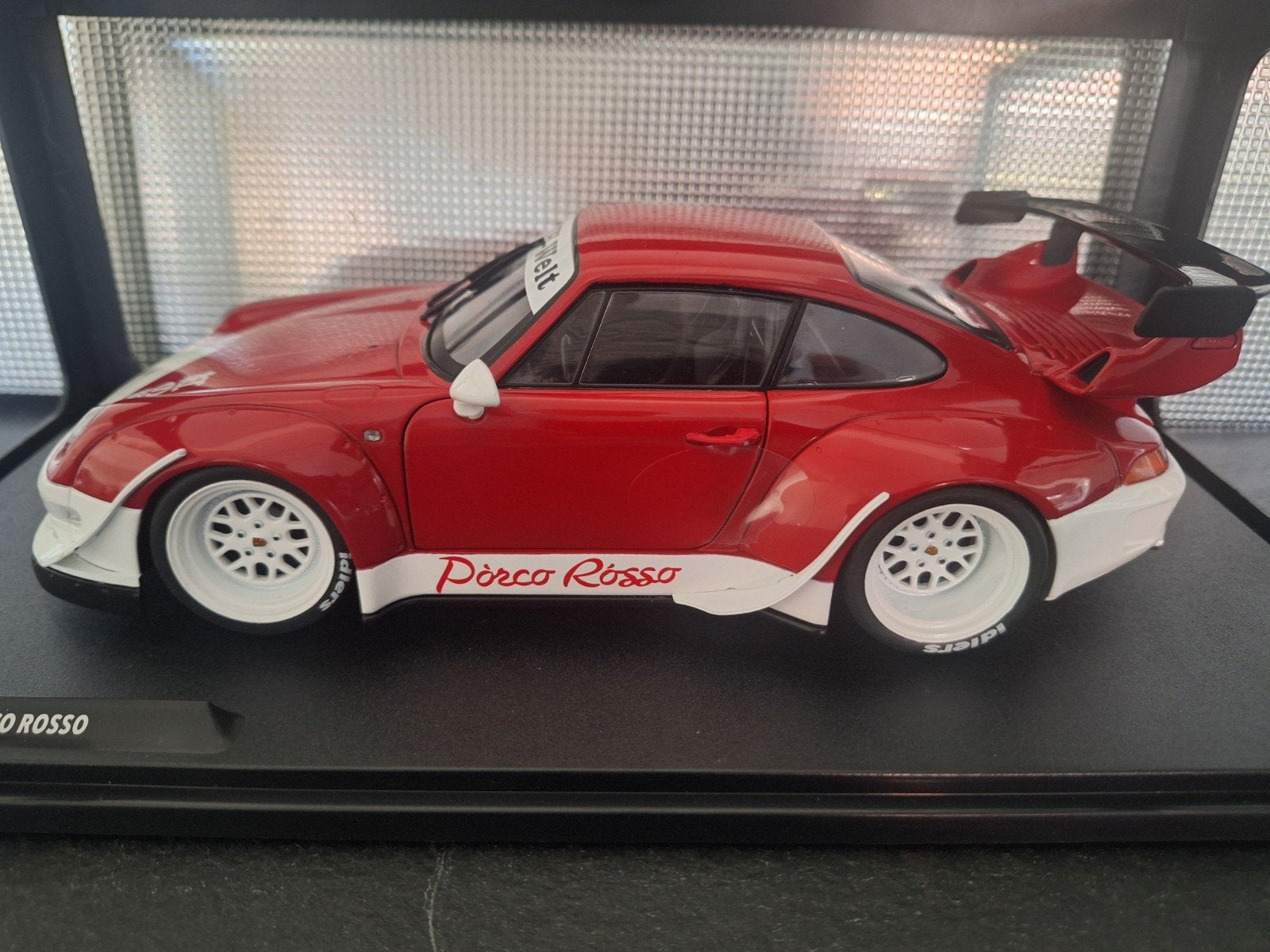 Porsche 911 (993) RWB Porco Rosso 2020 Schaal 1:18, Solido, Auto, Solido, Nieuw