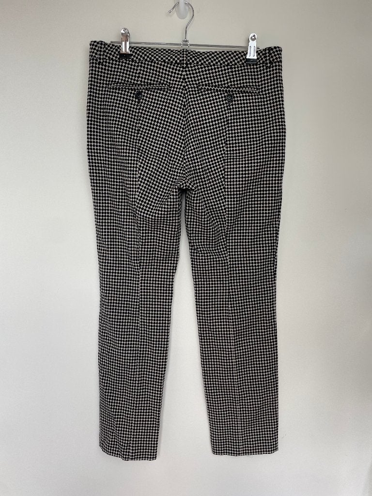 Weekend MaxMara Cigarette pants pantalon maat 38 zwart wit, Maat 38/40 (M), Info@marcolin.com, Zwart, Max Mara