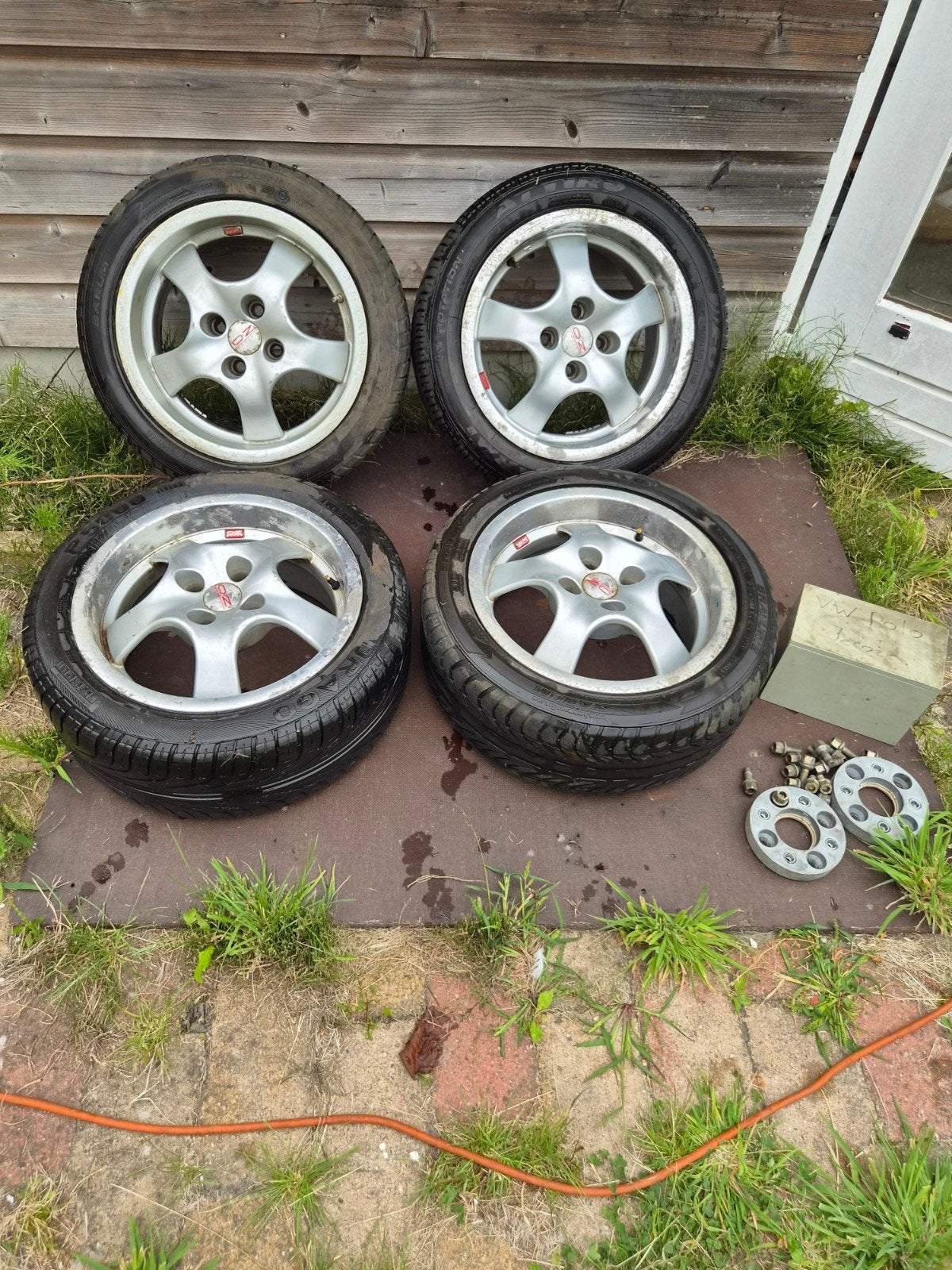 OZ Volcano  4x100 VW Golf BMW e30 15 inch, Ophalen