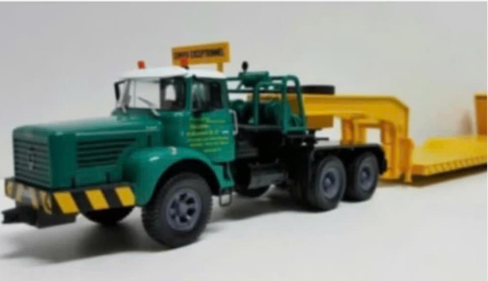 Berliet TBO 15 M3 6x4 1967-1973 zwaartransport IXO 1/43, Verzenden, Nieuw, Bus of Vrachtwagen, Overige merken