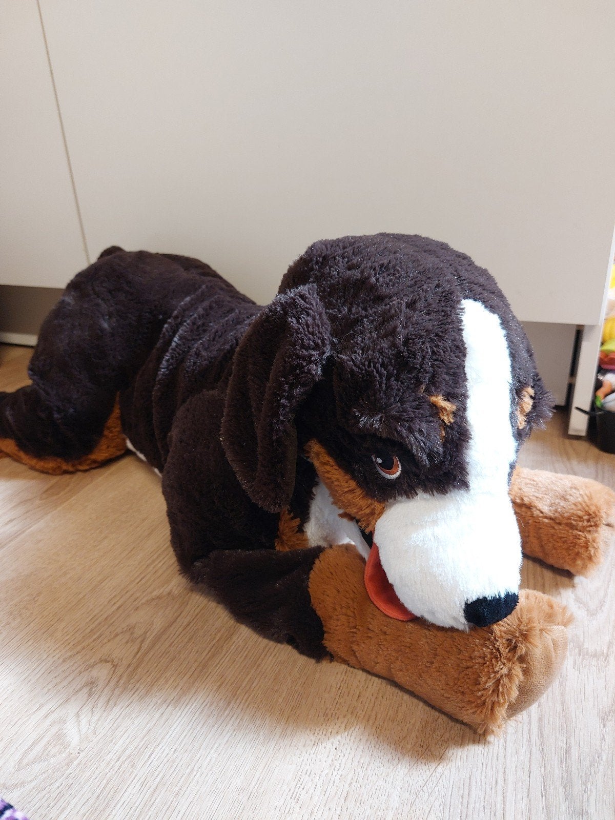 IKEA grote berner sennen hond knuffel, Ophalen of Verzenden