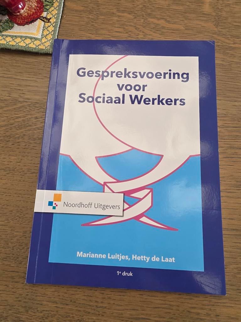 Gespreksvoering voor Sociaal Werkers - Marianne Luitjes, Zo goed als nieuw, Marianne Luitjes, Hetty de Laat, Gamma, HBO