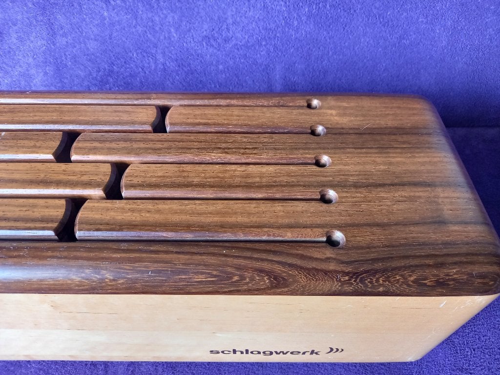 Logdrums (Schlagwerk & Sonor) + Zenko tongdrum/ handpan, Ophalen of Verzenden, Gebruikt, Melodische percussie