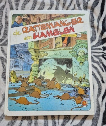 rattenvanger van Hamelen, Boeken, Eén stripboek, Ophalen of Verzenden, Gelezen