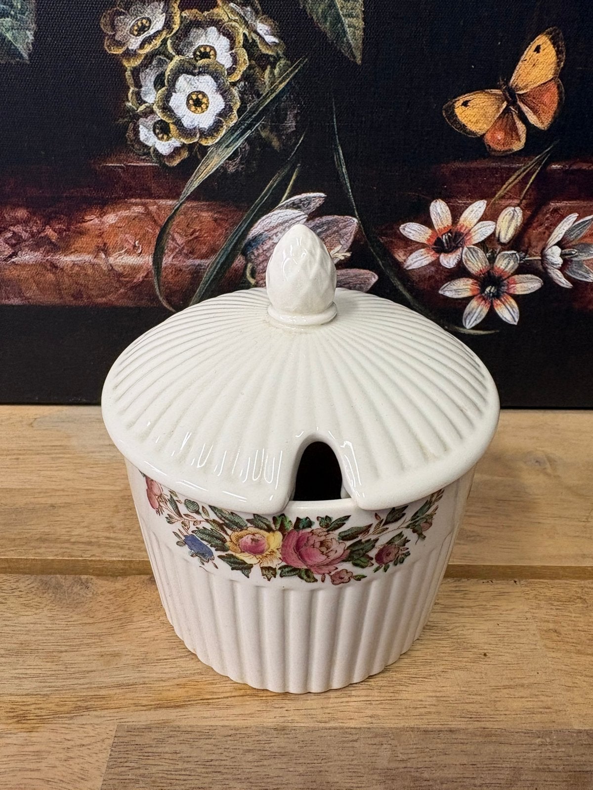Conway van Wedgwood grote suikerpot, Ophalen of Verzenden, Zo goed als nieuw, Porselein, Overige typen