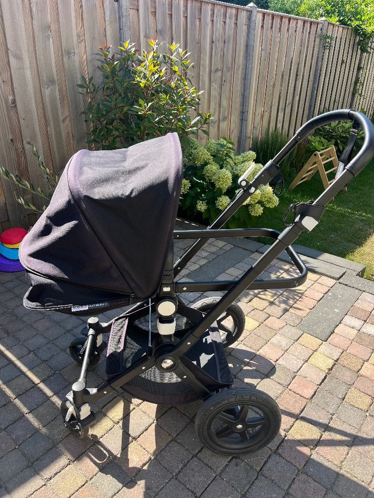 Cameleon 3 plus complete kinderwagen /reiswieg, Kinderwagen, Bugaboo, Zo goed als nieuw, Verstelbare duwstang