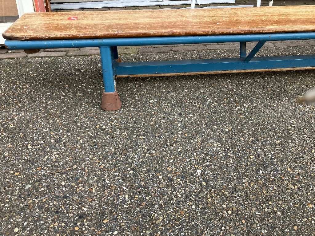 School bank kinderbank gymbank ( 121 ), Huis en Inrichting, Ophalen, Gebruikt, School, 300 cm of meer
