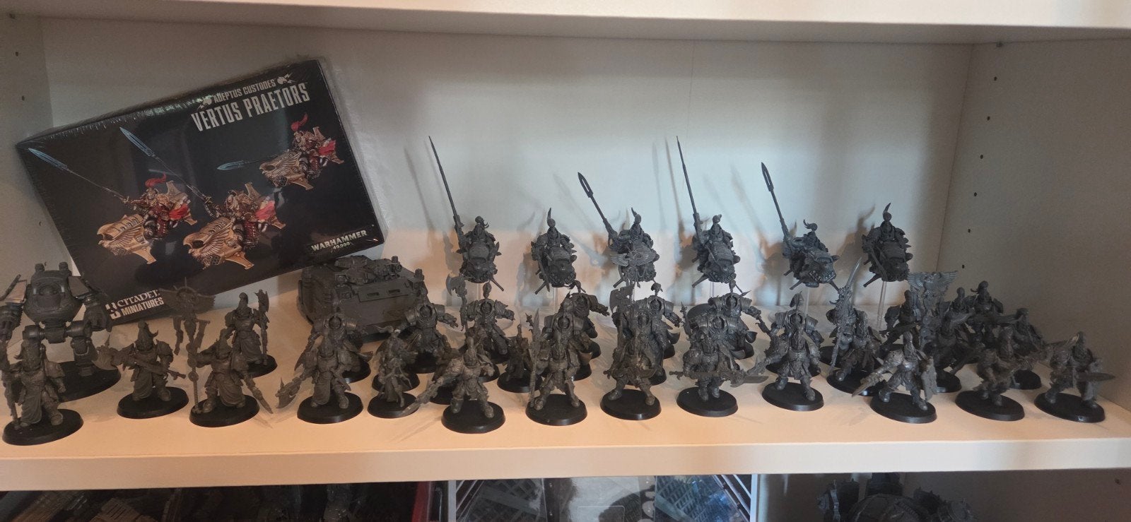 Warhammer 40K Adeptus Custodes Army, Hobby en Vrije tijd, Ophalen of Verzenden, Zo goed als nieuw, Warhammer, Figuurtje(s)
