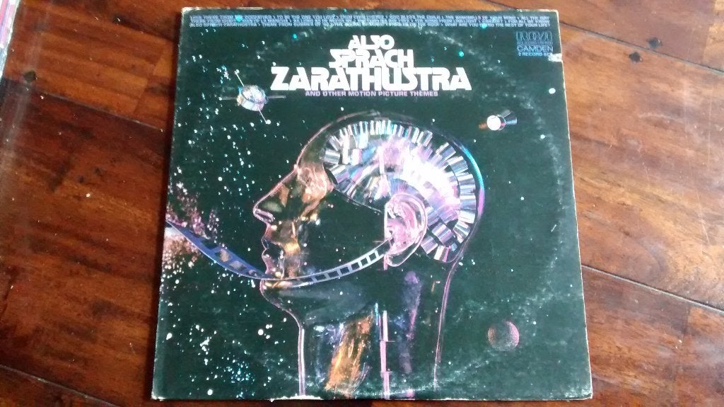 2 LP - Also sprach Zarathustra and other picture themes, Film en Theater, Ophalen of Verzenden, Zo goed als nieuw, 12 inch