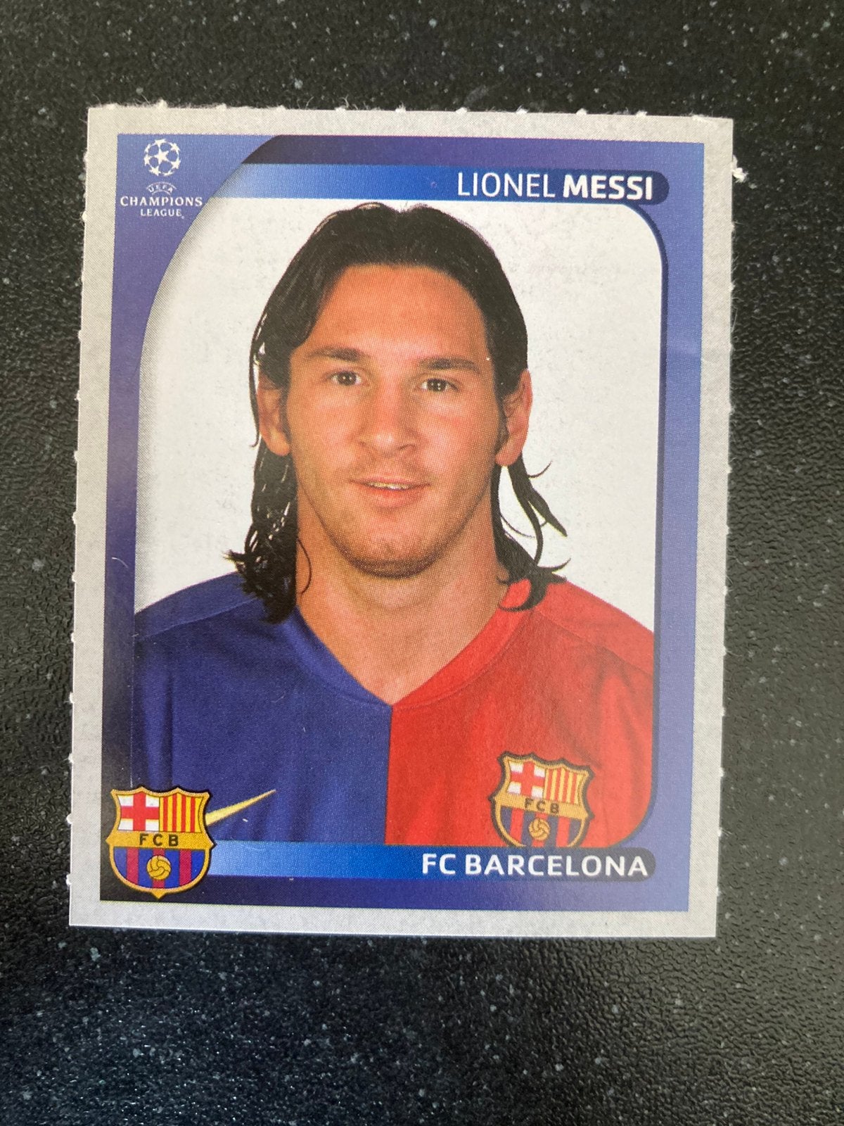 Panini Champions League 2008-2009 Lionel Messi #109 Sticker, Ophalen of Verzenden