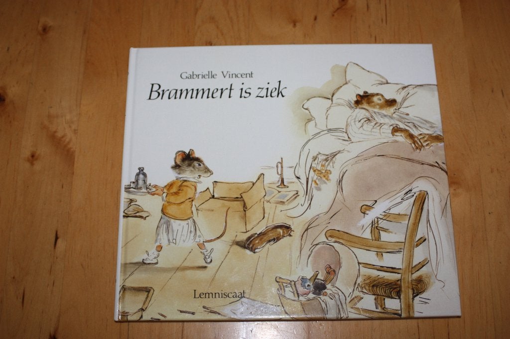 Brammert is ziek, Gabrielle Vincent, prentenboek, Boeken, Gelezen, Fictie algemeen, Jongen of Meisje, Ophalen of Verzenden