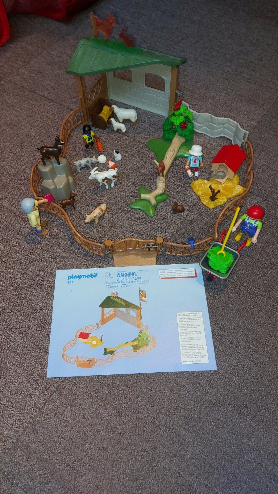 playmobil kinderboerderij, Ophalen, Complete set, Overige typen, Zo goed als nieuw
