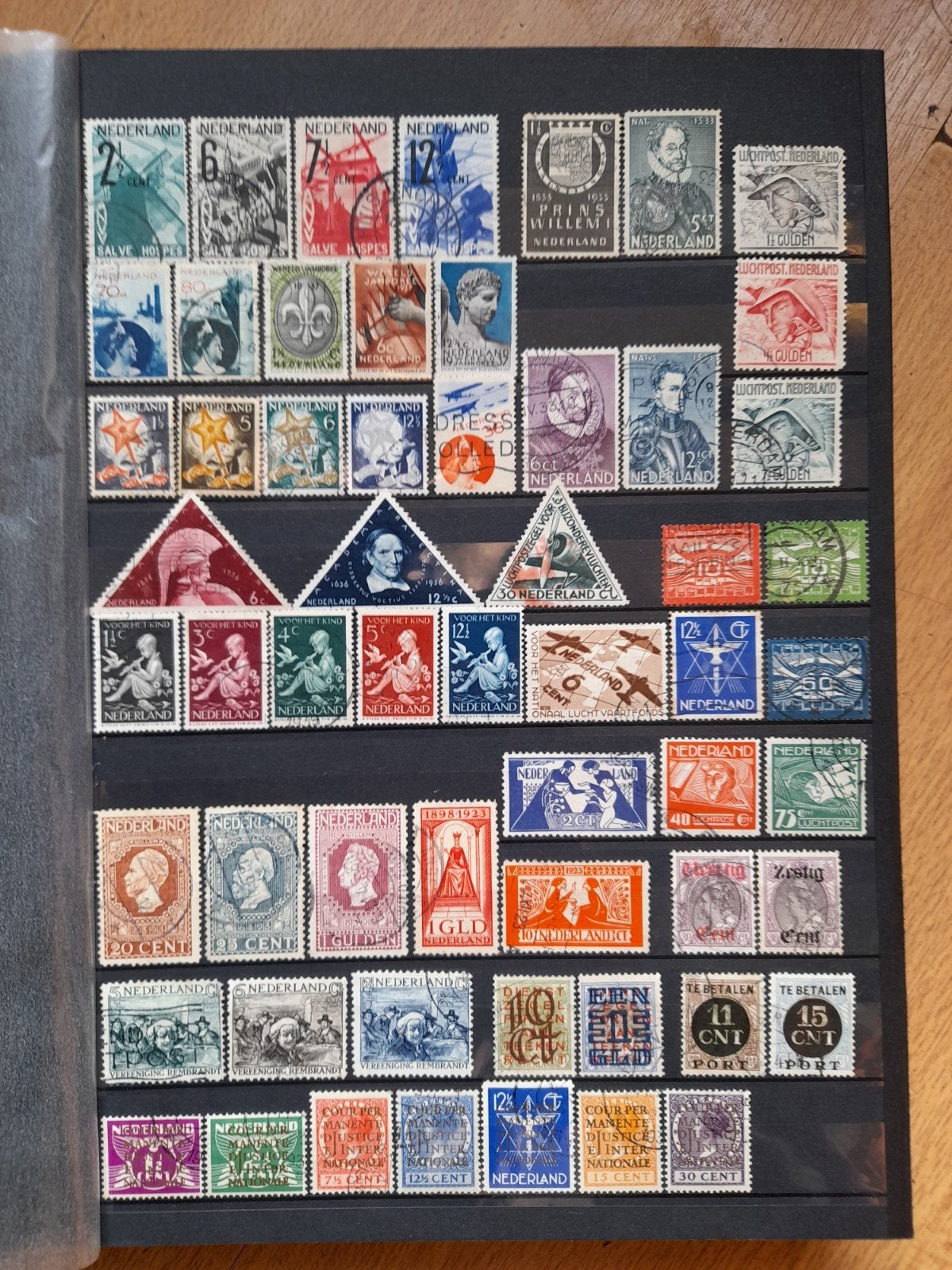 Postzegels nederland gestempeld periode 1913-1939, Ophalen of Verzenden