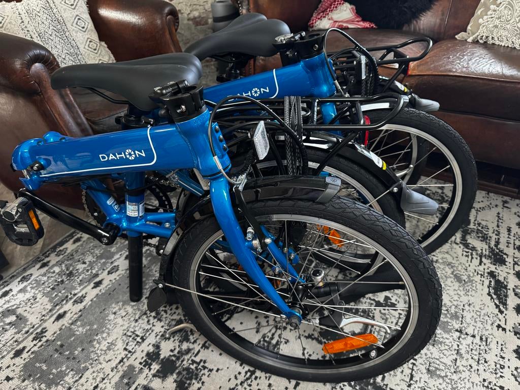 2 Dahon Mariner D8 vouwfietsen - Zo goed als nieuw, Fietsen en Brommers, Fietsen | Vouwfietsen, Zo goed als nieuw, Dahon, 20 inch of meer