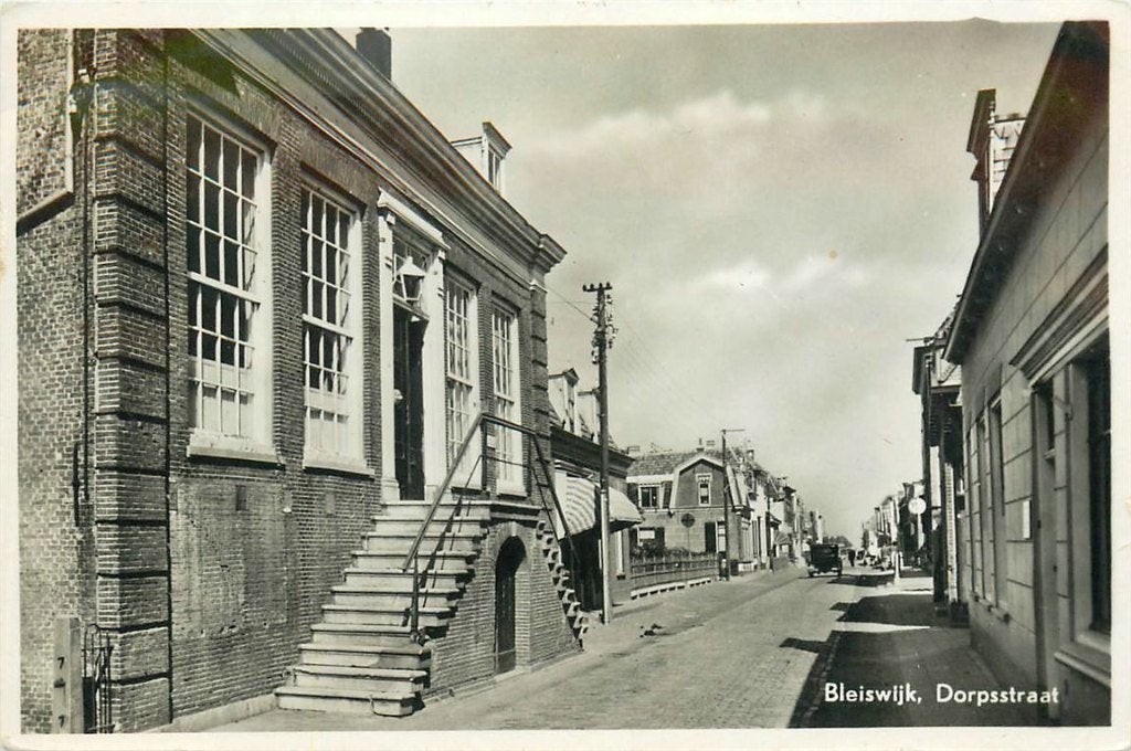 701-113-007 Bleiswijk Dorpsstraat, Verzamelen, Ophalen of Verzenden, Voor 1920, Zuid-Holland