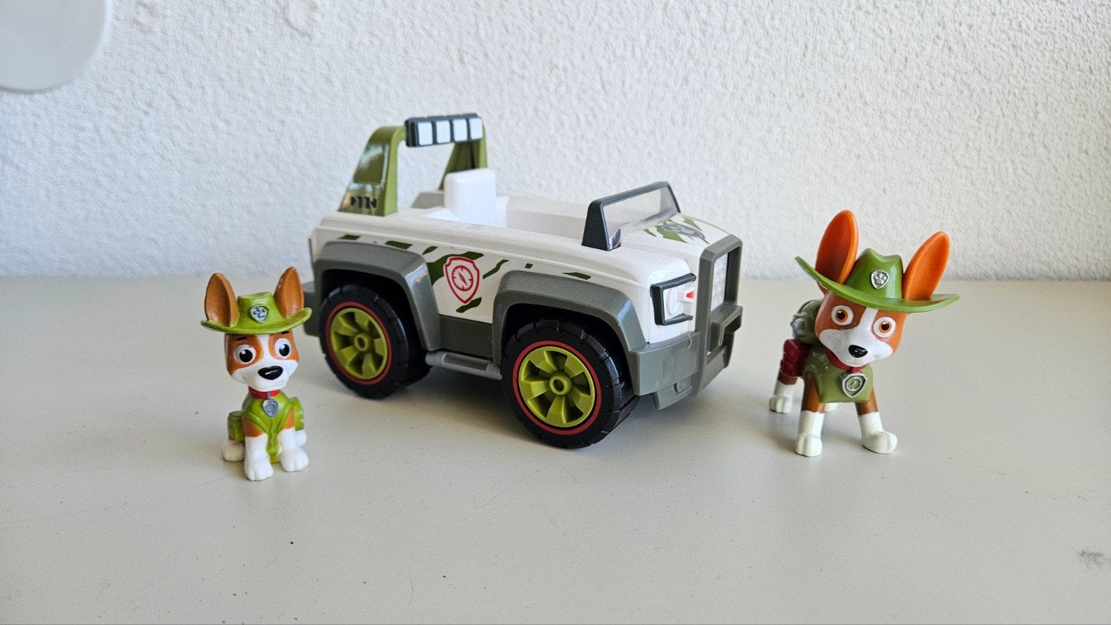 Paw Patrol Jungle Cruiser met Tracker en pup, Ophalen of Verzenden, Gebruikt