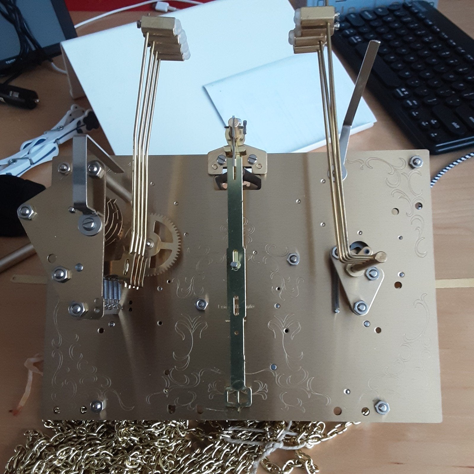 Uurwerk voor staande klok, Ophalen of Verzenden