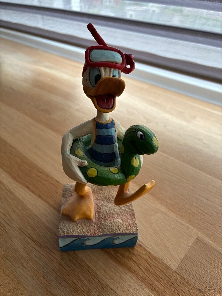 Jim Shore Disney traditions showcase Donald Duck, Ophalen, Donald Duck, Zo goed als nieuw, Beeldje of Figuurtje