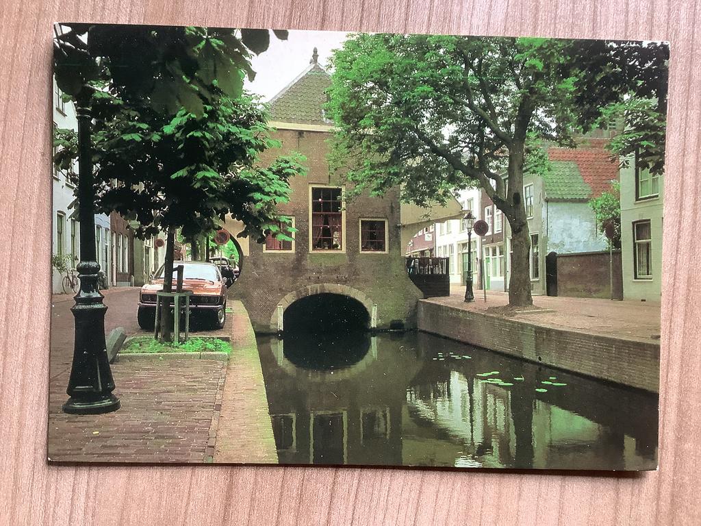 ansichtkaart Schoonhoven, Ophalen of Verzenden, Ongelopen, Zuid-Holland