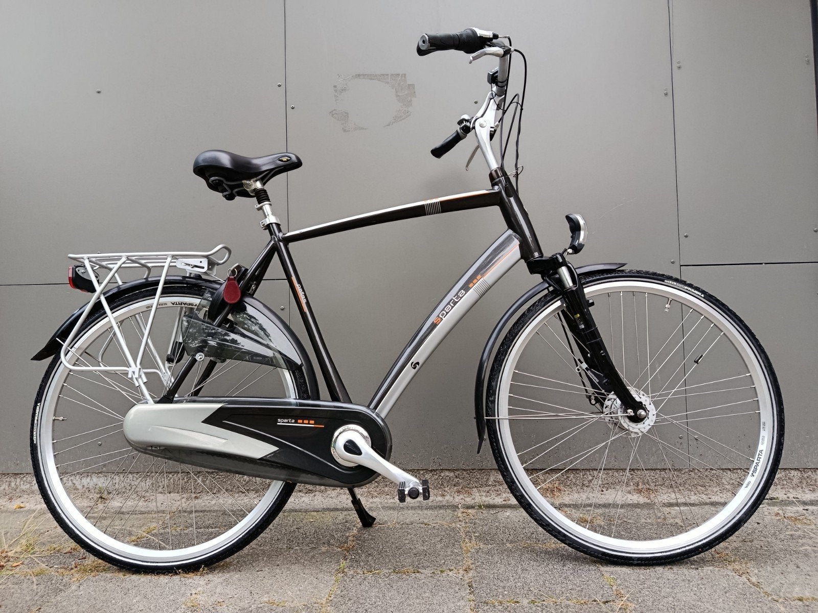 Herenfiets Sparta 7 versnellingen, slot, verlichting, Ophalen, Zo goed als nieuw, Sparta, Versnellingen