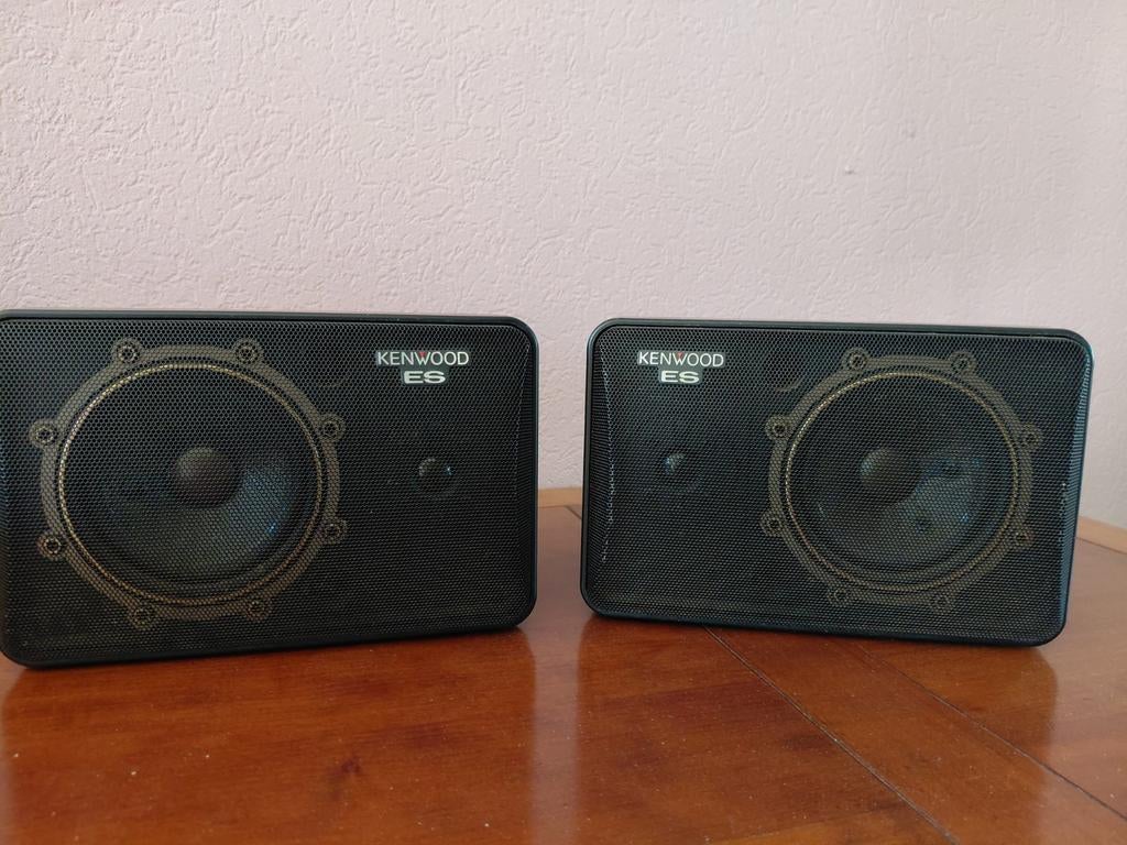 Kenwood CM-7ES Speakers - Compacte Stereo Luidsprekers, Audio, Tv en Foto, Luidsprekers, Ophalen of Verzenden, Gebruikt