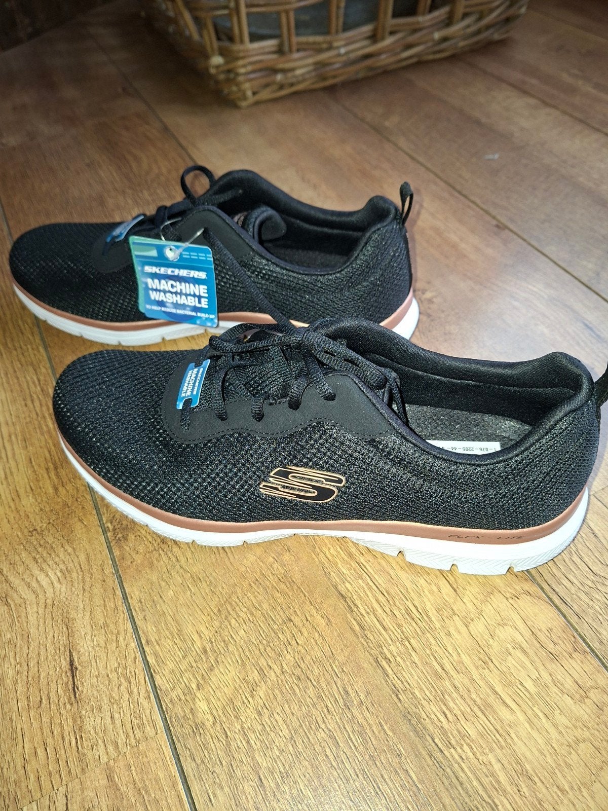 NIEUW ZWARTE SKECHERS FLEX-LITE MAAT 41, Skechers, Verzenden, Zwart, Nieuw