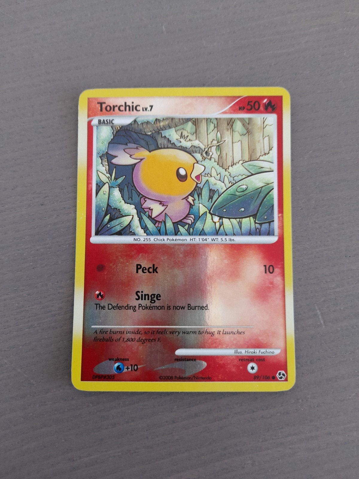 Great encounters 89/106 torchic reverse, Ophalen of Verzenden, Gebruikt, Losse kaart, Foil