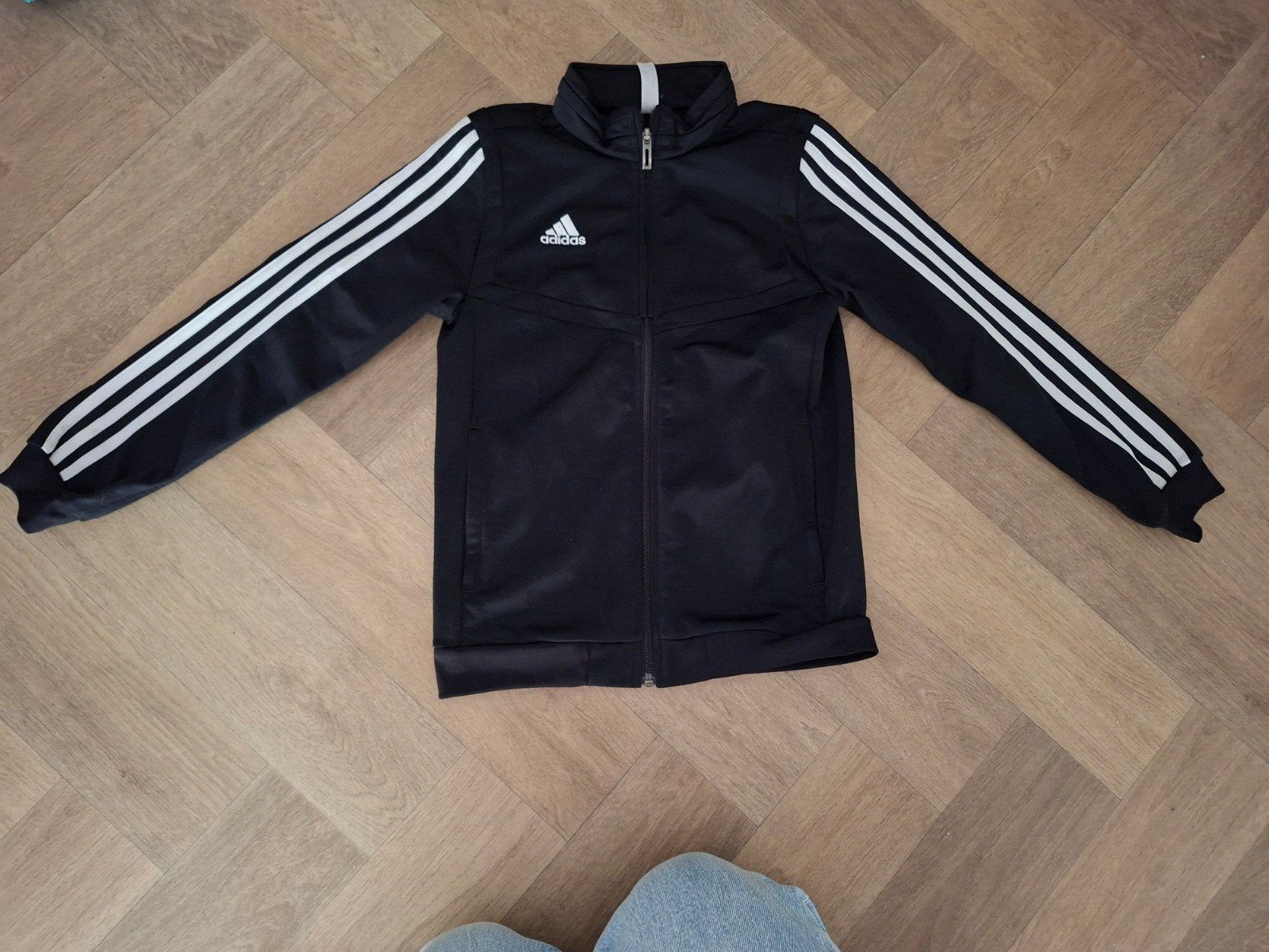 adidas vest 140 zwart, Adidas, Gebruikt, Jongen of Meisje, Trui of Vest