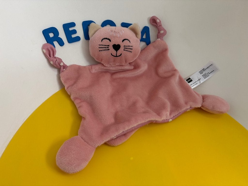 K2940 hema doekje poes roze, Ophalen of Verzenden, Zo goed als nieuw