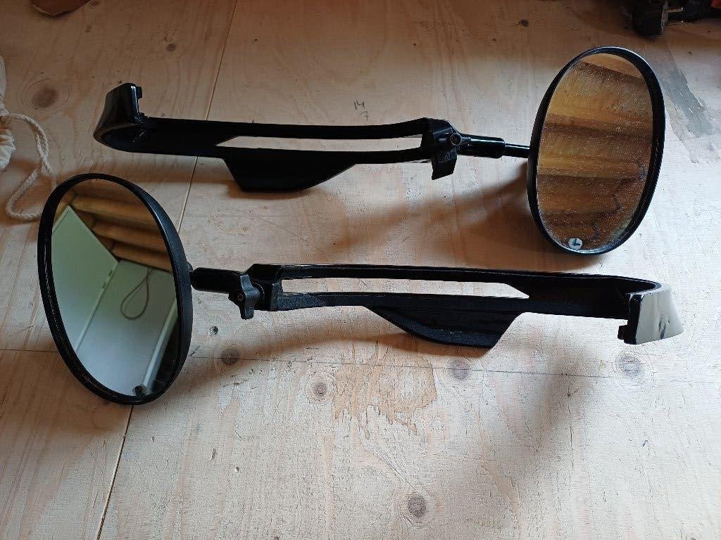 Te koop Emuk caravanspiegels., Ophalen, Gebruikt
