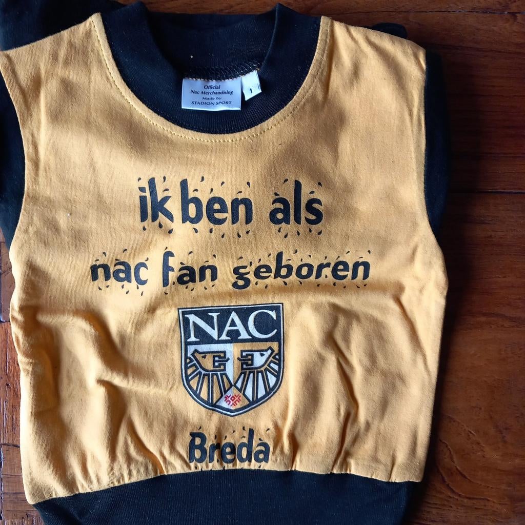 NAC KINDER PYJAMA, Ophalen of Verzenden, Nieuw, NAC Breda, Shirt