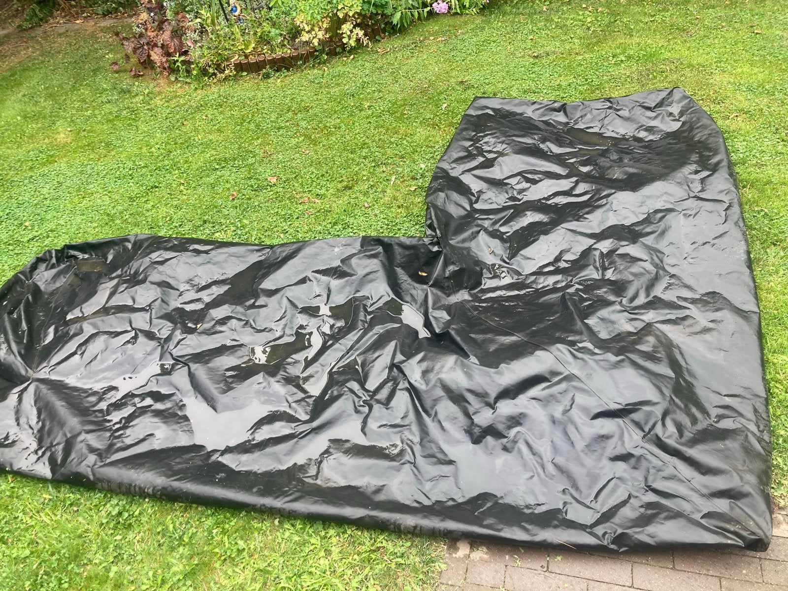 Afdekhoes voor Hoekbank 280x110x 220, Ophalen, Gebruikt, Minder dan 5 m², Zeil