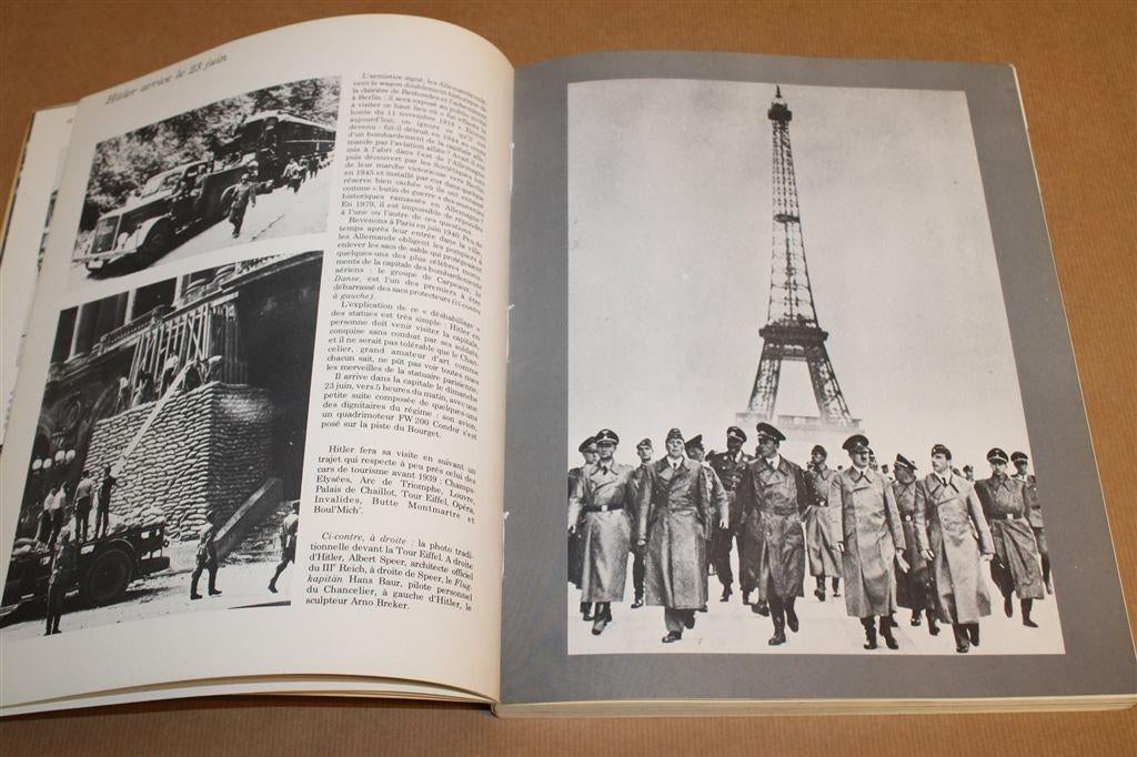 Paris 1940-1944 — Bezetting in Beeld Groot Fotoboek, Ophalen of Verzenden, Tweede Wereldoorlog, Gelezen, Overige onderwerpen