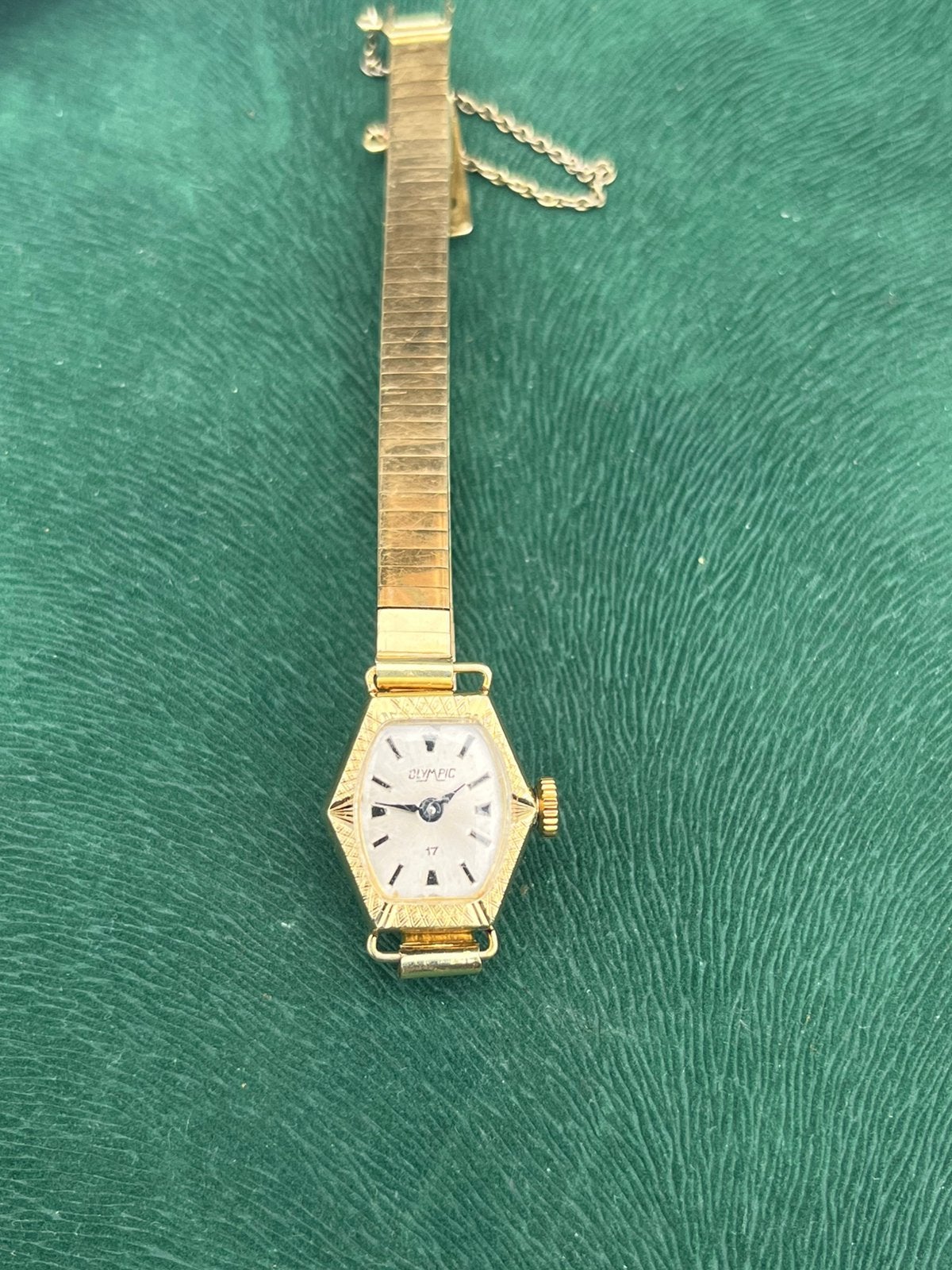Gouden 14k dames horloge, Sieraden, Tassen en Uiterlijk, Horloges | Dames, Ophalen of Verzenden, Zo goed als nieuw, Goud, Overige merken