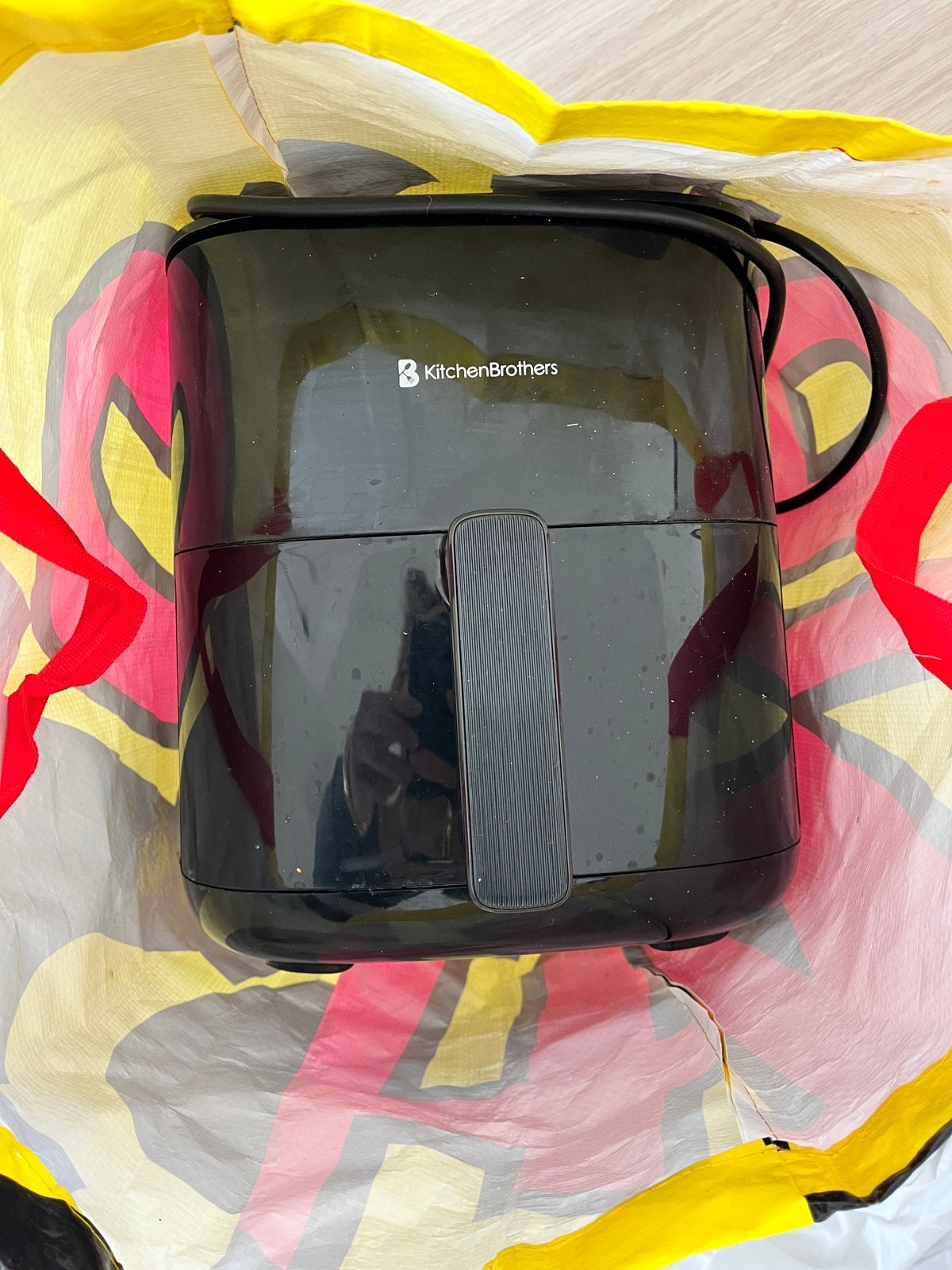 Gratis af te halen: Gebruikte Airfryer (Kitchen Brothers), Ophalen of Verzenden, Gebruikt, Airfryer