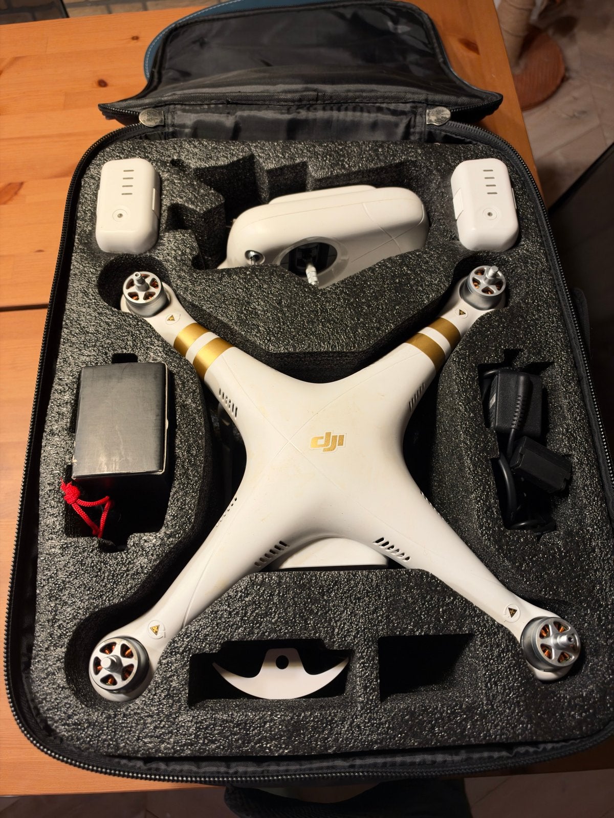 DJI Phantom SE, Audio, Tv en Foto, Gebruikt, Cameradrone, Extra accu('s), DJI