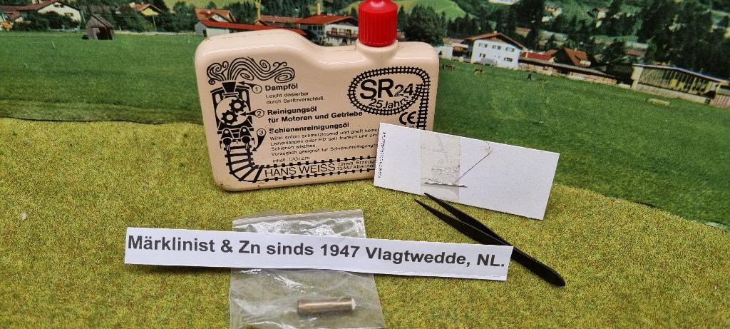 Marklin compleet set 7228 + rookvloeistof € 33.00, Wisselstroom, Locomotief, Analoog, Nieuw