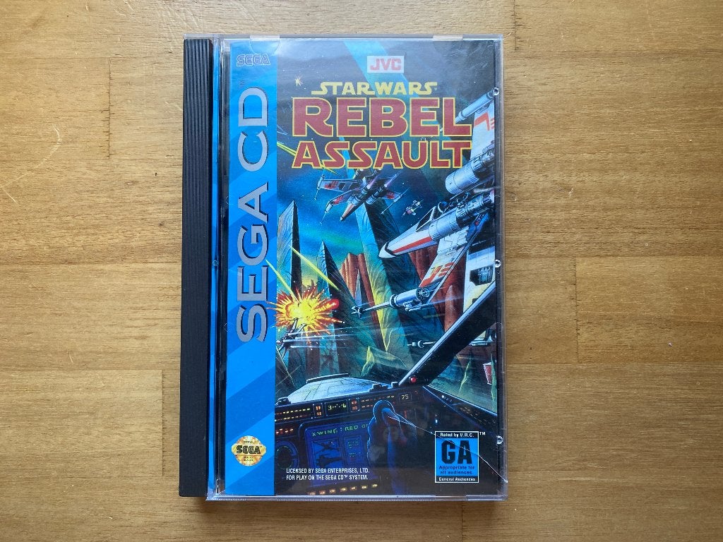 Star wars rebel assault sega cd usa, 1 speler, Ophalen of Verzenden, Zo goed als nieuw, Vanaf 3 jaar