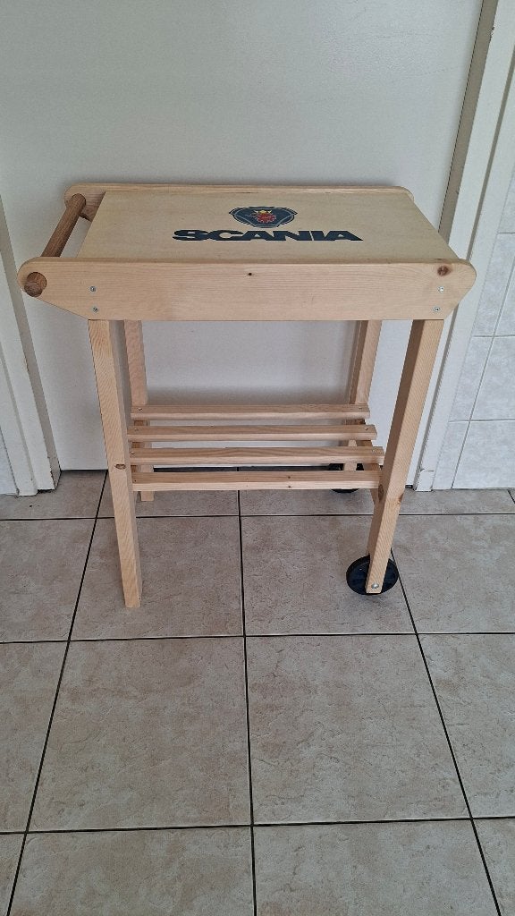 roltafeltje, Huis en Inrichting, Tafels | Bijzettafels, Ophalen, Minder dan 55 cm, Nieuw, 60 cm of meer