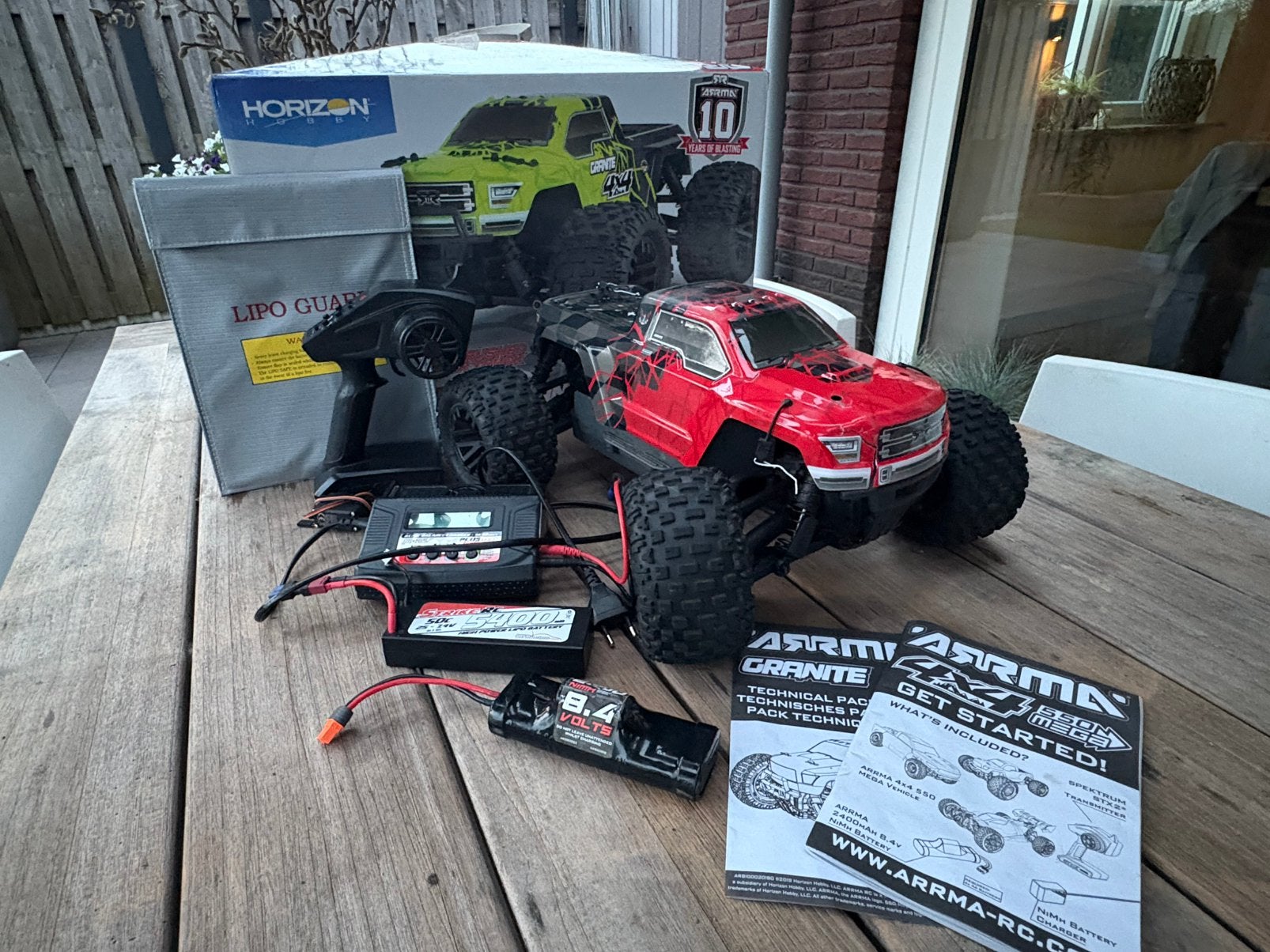 ARMA radiografische auto-complete set, Elektro, Gebruikt, Ophalen of Verzenden, Schaal 1:10